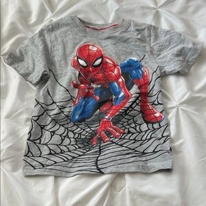 Spiderman Light Gray Tee - Kids